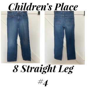 Straight leg jeans